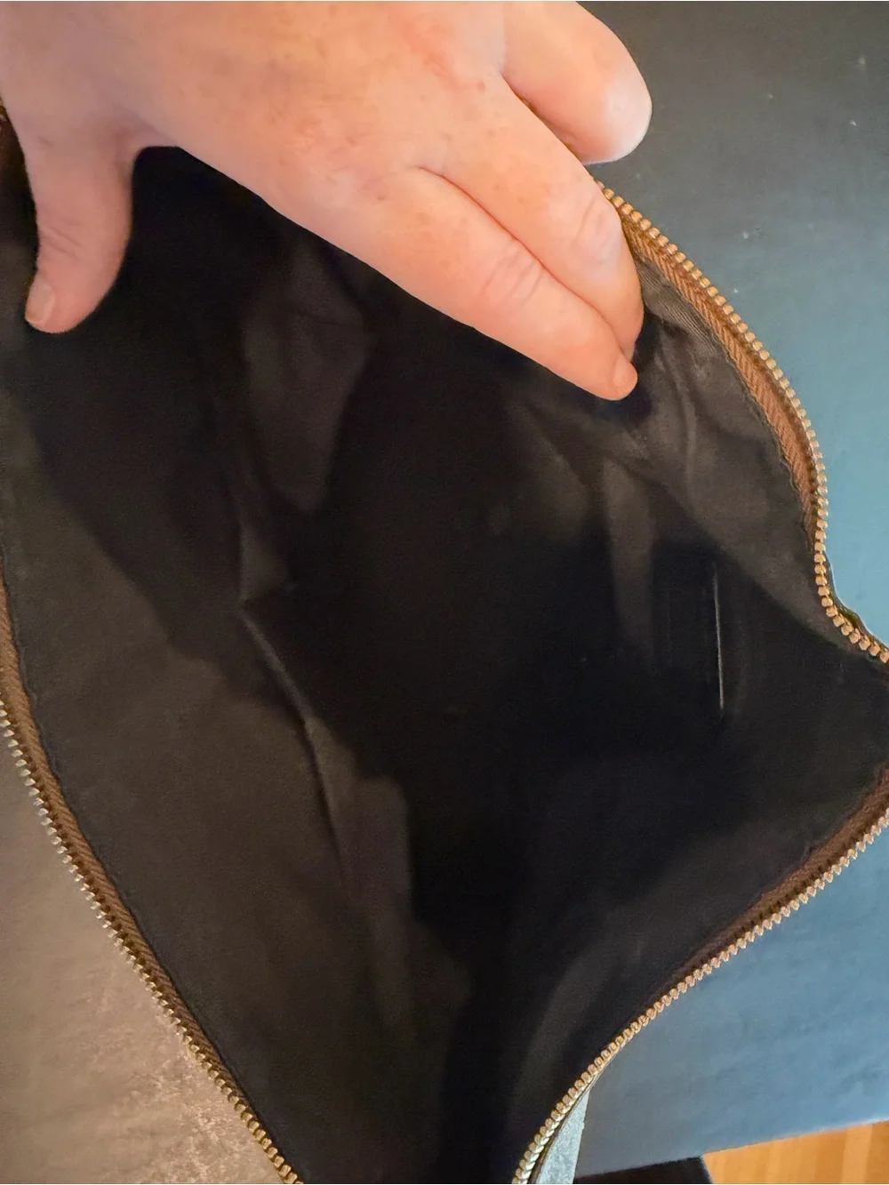 Coach Brown Signature Canvas Tote with Matching Wallet